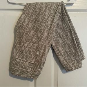 D. Jeans with Hexagon Shapes all over
